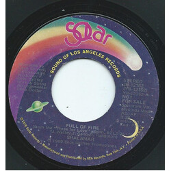 Shalamar Full Of Fire USED VINYL 7INCH 45 RPM PROMO