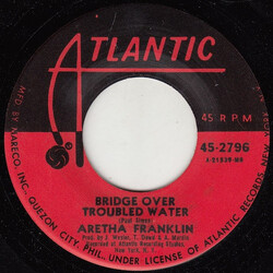 Aretha Franklin Bridge Over Troubled Water USED VINYL 7INCH 45 RPM SINGLE