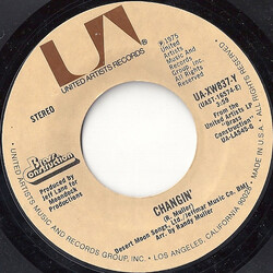 Brass Construction Changin' / Love USED VINYL 7INCH 45 RPM SINGLE STYRENE STEREO
