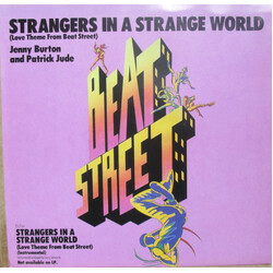 Jenny Burton / Patrick Jude Strangers In A Strange World (Love Theme From Beat Street) USED VINYL 7INCH 45 RPM