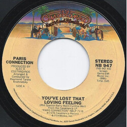 Paris Connection You've Lost That Loving Feeling / Eloise USED VINYL 7INCH SINGLE