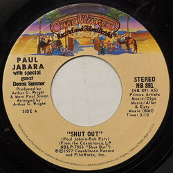 Paul Jabara / Donna Summer Shut Out USED VINYL 7INCH 45 RPM SINGLE