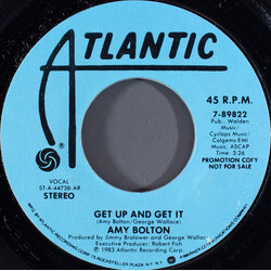 Amy Bolton Get Up And Get It USED VINYL 7INCH 45 RPM PROMO