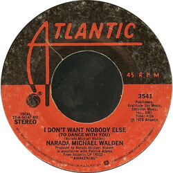 Narada Michael Walden I Don't Want Nobody Else (To Dance With You) USED VINYL 7INCH 45 RPM SINGLE STYRENE
