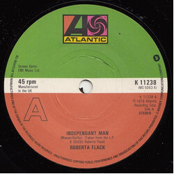 Roberta Flack Independant Man USED VINYL 7INCH 45 RPM