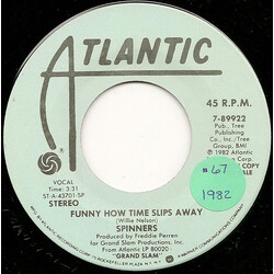 Spinners Funny How Time Slips Away USED VINYL 7INCH 45 RPM SINGLE PROMO STEREO MONO
