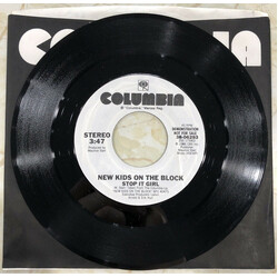 New Kids On The Block Stop It Girl USED VINYL 7INCH 45 RPM PROMO