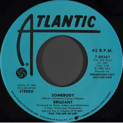 Brilliant Somebody USED VINYL 7INCH 45 RPM PROMO