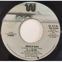 C.J. & Co Devil's Gun USED VINYL 7INCH SINGLE 45 RPM