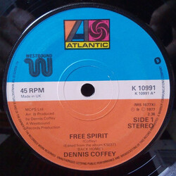 Dennis Coffey Free Spirit USED VINYL 7INCH 45 RPM SINGLE