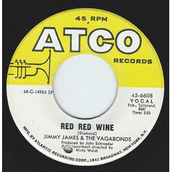 Jimmy James & The Vagabonds Red Red Wine USED VINYL 7INCH 45 RPM SINGLE