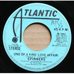 Spinners One Of A Kind (Love Affair) USED VINYL 7INCH 45 RPM PROMO STEREO