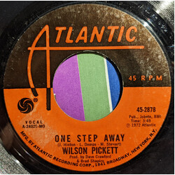 Wilson Pickett One Step Away / Funk Factory USED VINYL 7INCH 45 RPM SINGLE