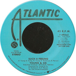 Young & Company Such A Feeling USED VINYL 7INCH 45 RPM PROMO STEREO