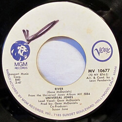 Universal Jones (2) River USED VINYL 7INCH 45 RPM SINGLE STYRENE