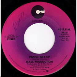 Mass Production I Believe In Music / People Get Up USED VINYL 7INCH 45 RPM SINGLE STEREO