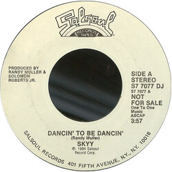 Skyy Dancin' To Be Dancin' USED VINYL 7INCH 45 RPM PROMO