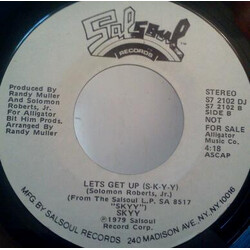 Skyy Let's Turn It Out / Let's Get Up USED VINYL 7INCH 45 RPM PROMO