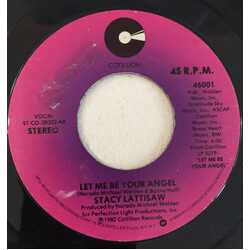 Stacy Lattisaw Let Me Be Your Angel USED VINYL 7INCH SINGLE 45 RPM