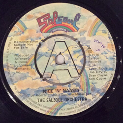 The Salsoul Orchestra Nice 'N' Naasty USED VINYL 7INCH 45 RPM PROMO