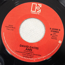 David Gates Took The Last Train / Ann USED VINYL 7INCH 45 RPM SINGLE STYRENE