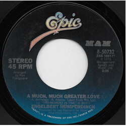 Engelbert Humperdinck A Much, Much Greater Love USED VINYL 7INCH