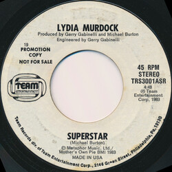 Lydia Murdock Superstar USED VINYL 7INCH 45 RPM PROMO STEREO MONO