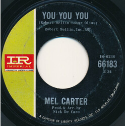 Mel Carter You You You / If You Lose Her USED VINYL 7INCH 45 RPM SINGLE