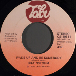 Brainstorm (5) Wake Up And Be Somebody USED VINYL 7INCH 45 RPM STEREO