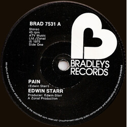 Edwin Starr Pain / Party USED VINYL 7INCH 45 RPM
