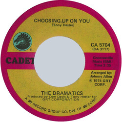 The Dramatics Choosing Up On You / Door To Your Heart USED VINYL 7INCH 45 RPM SINGLE