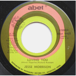 Jesse Morrison Loving You / Shakey Pudding USED VINYL 7INCH 45 RPM