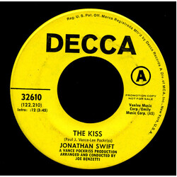 Jonathan Swift (6) The Kiss / I Remember USED VINYL 7INCH 45 RPM SINGLE PROMO