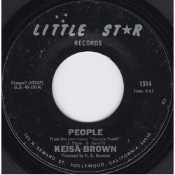 Keisa Brown People / T.J. USED VINYL 7INCH 45 RPM SINGLE