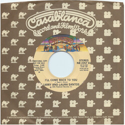 Larry Santos / Laura Santos I'll Come Back To You USED VINYL 7INCH 45 RPM SINGLE PROMO