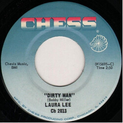 Laura Lee Dirty Man / It's Mighty Hard USED VINYL 7INCH 45 RPM