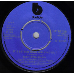Marlena Shaw It's Better Than Walkin' Out USED VINYL 7INCH 45 RPM PROMO