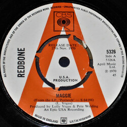 Redbone Maggie USED VINYL 7INCH 45 RPM SINGLE PROMO