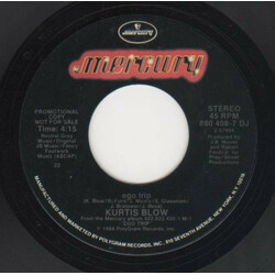Kurtis Blow Ego Trip USED VINYL 7INCH 45 RPM PROMO