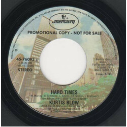Kurtis Blow Hard Times USED VINYL 7INCH PROMO