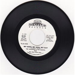The Maskman And The Agents My Wife, My Dog, My Cat / Love Bandito USED VINYL 7INCH 45 RPM SINGLE PROMO STYRENE