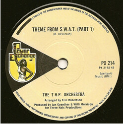 THP Orchestra Theme From S.W.A.T. USED VINYL 7INCH 45 RPM SINGLE