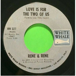 Rene & Rene Love Is For The Two Of Us / Sally Tosis USED VINYL 7INCH 45 RPM SINGLE