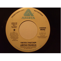 Aretha Franklin United Together USED VINYL 7INCH 45 RPM SINGLE PROMO STEREO MONO
