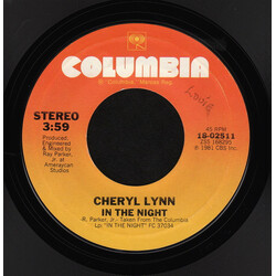 Cheryl Lynn In The Night USED VINYL 7INCH SINGLE