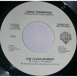 Linda Thompson One Clear Moment USED VINYL 7INCH 45 RPM PROMO STEREO