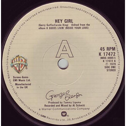 George Benson Hey Girl USED VINYL 7INCH 45 RPM