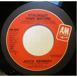 Joyce Kennedy Stronger Than Before USED VINYL 7INCH 45 RPM PROMO