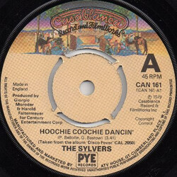The Sylvers Hoochie Coochie Dancin' USED VINYL SINGLE 45 RPM 7INCH