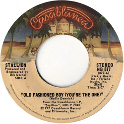 Stallion (2) Old Fashioned Boy (You're The One) / Woman USED VINYL 7INCH 45 RPM SINGLE